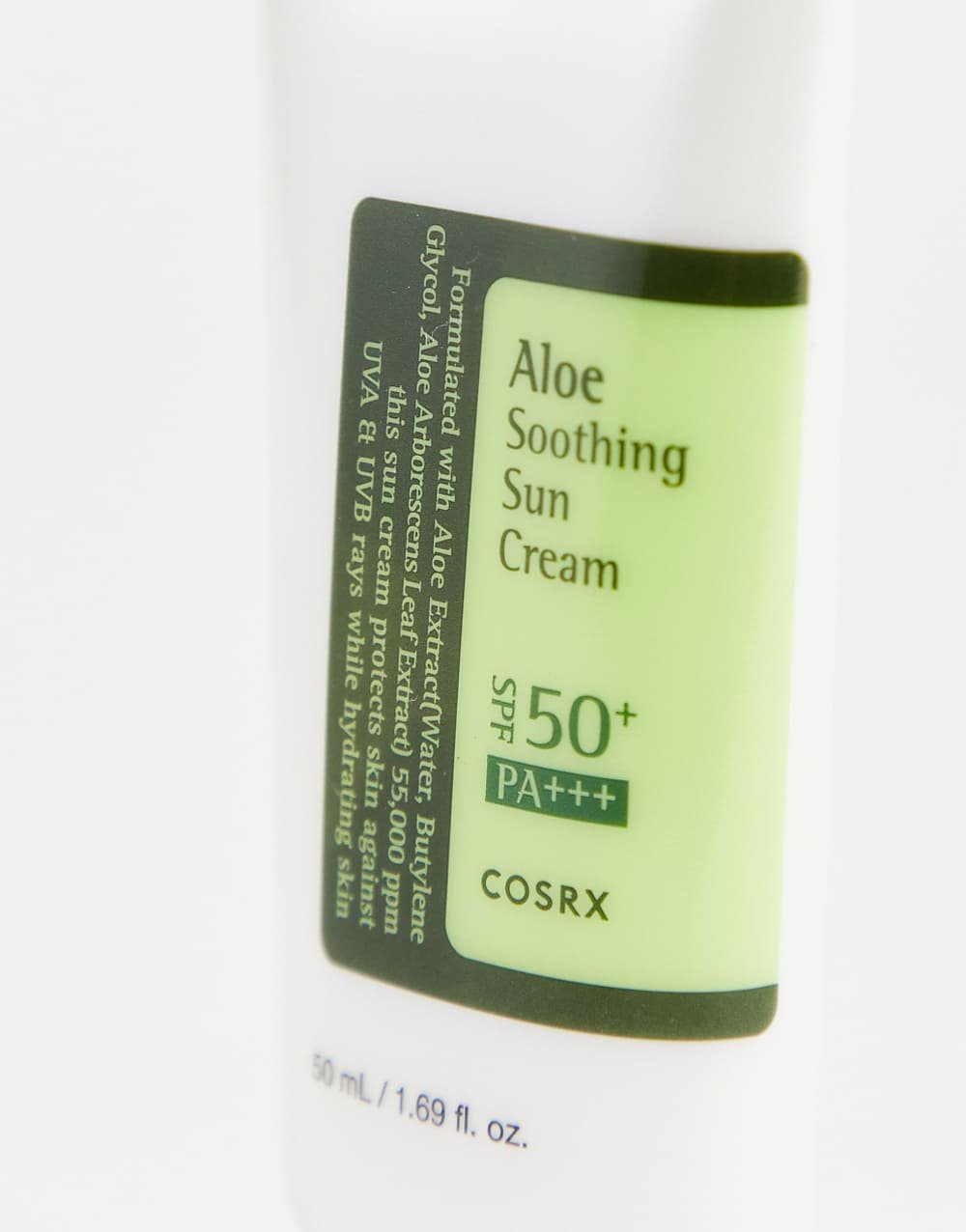 واقٍ شمسي مهدئ بالألوفيرا SPF 50 PA+++ - 50 مل