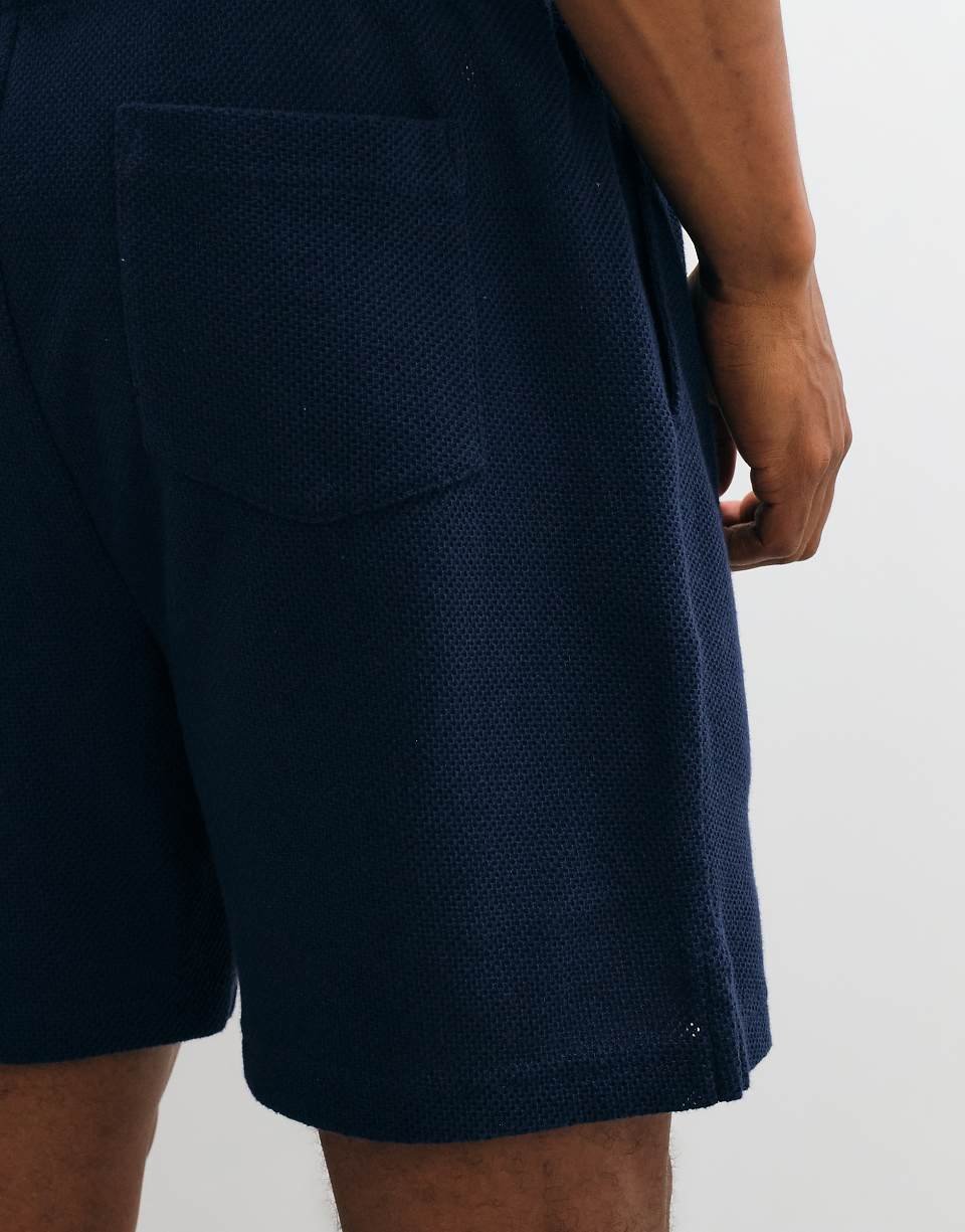 Short oversize bleu marine