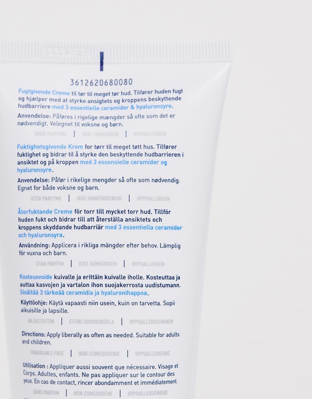Moisturising ceramide hyaluronic cream - 177 ml