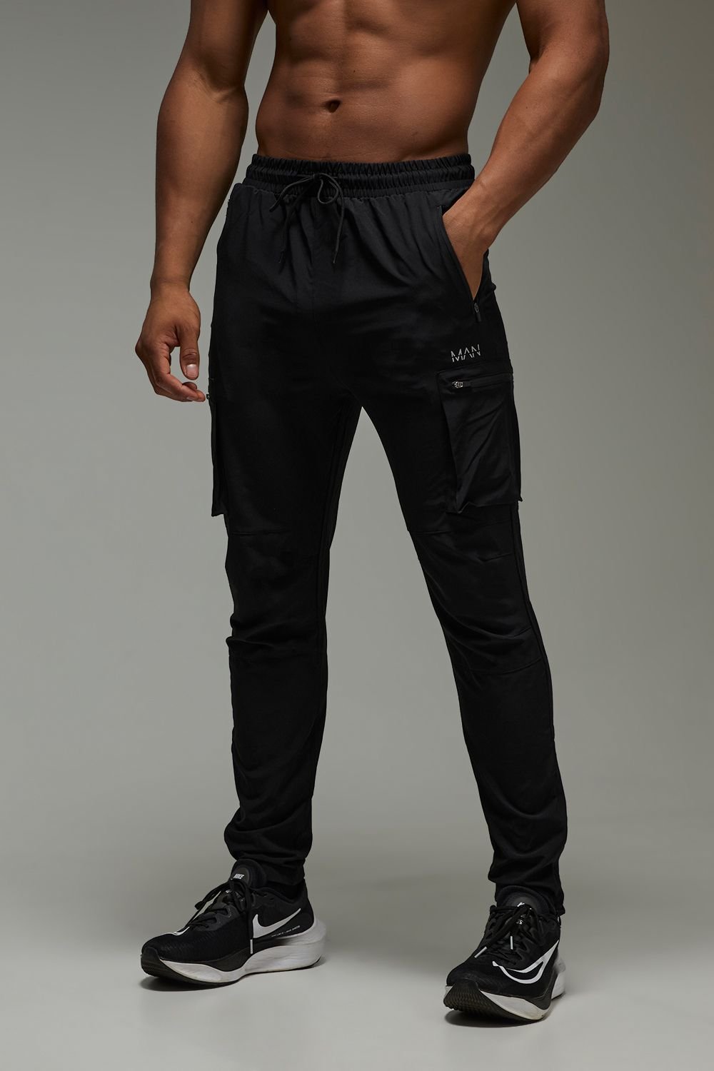 Joggeurs cargo fuselés actifs pour homme