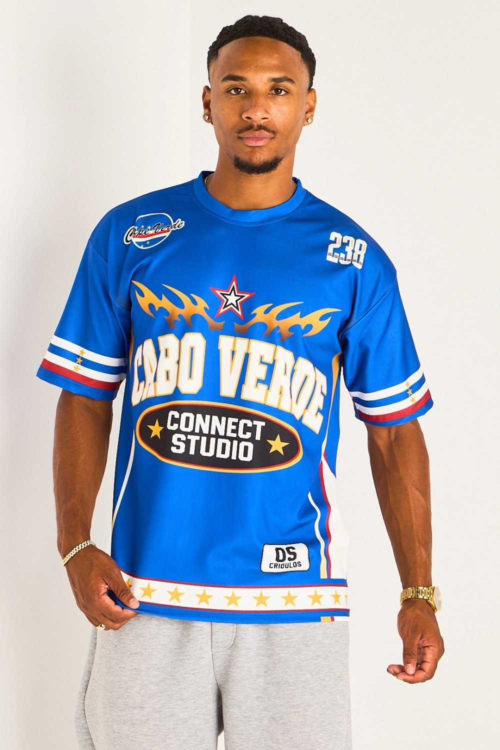 T-shirt b ktaba Cabo-Verde zre9