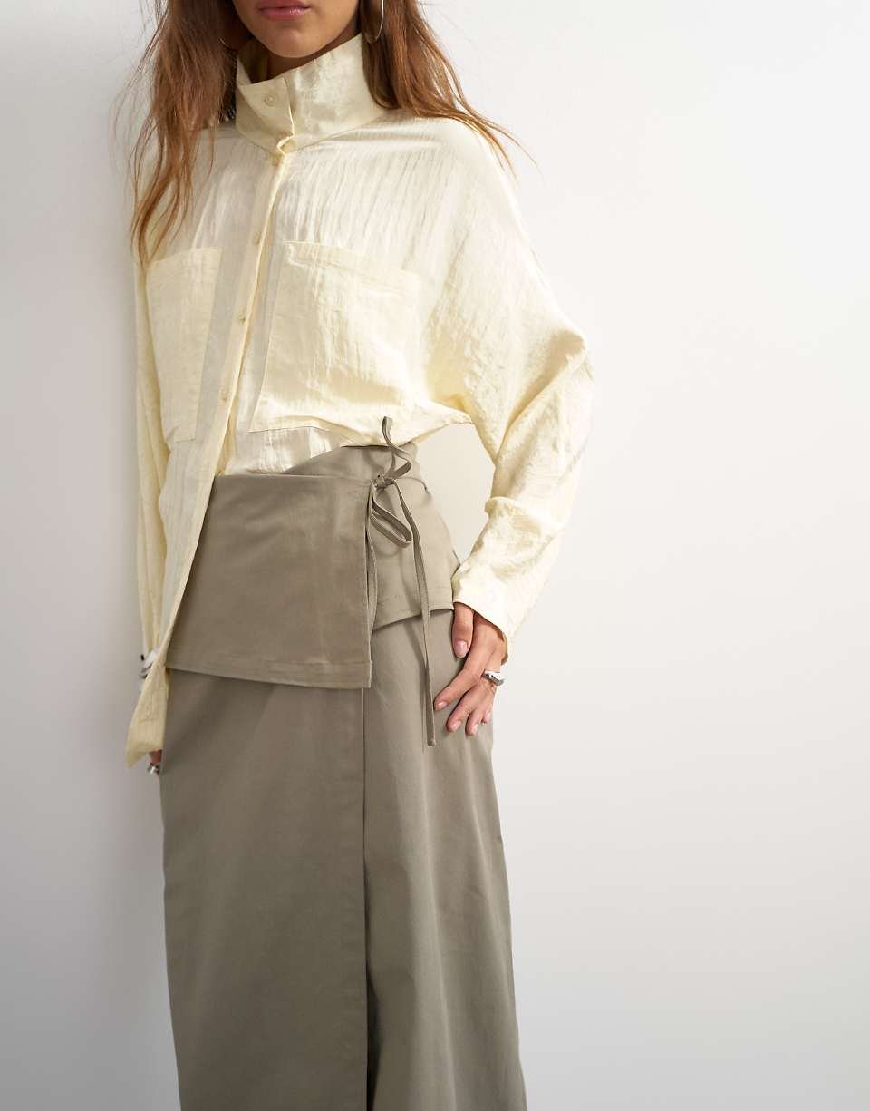 Jupe twila portefeuille b twill
