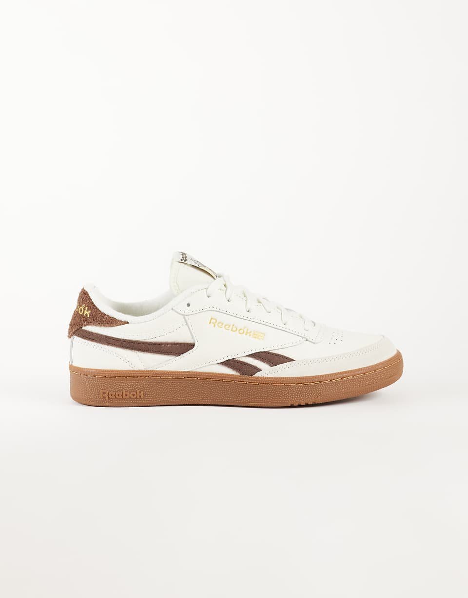 Club C Revenge trainers in white and brown