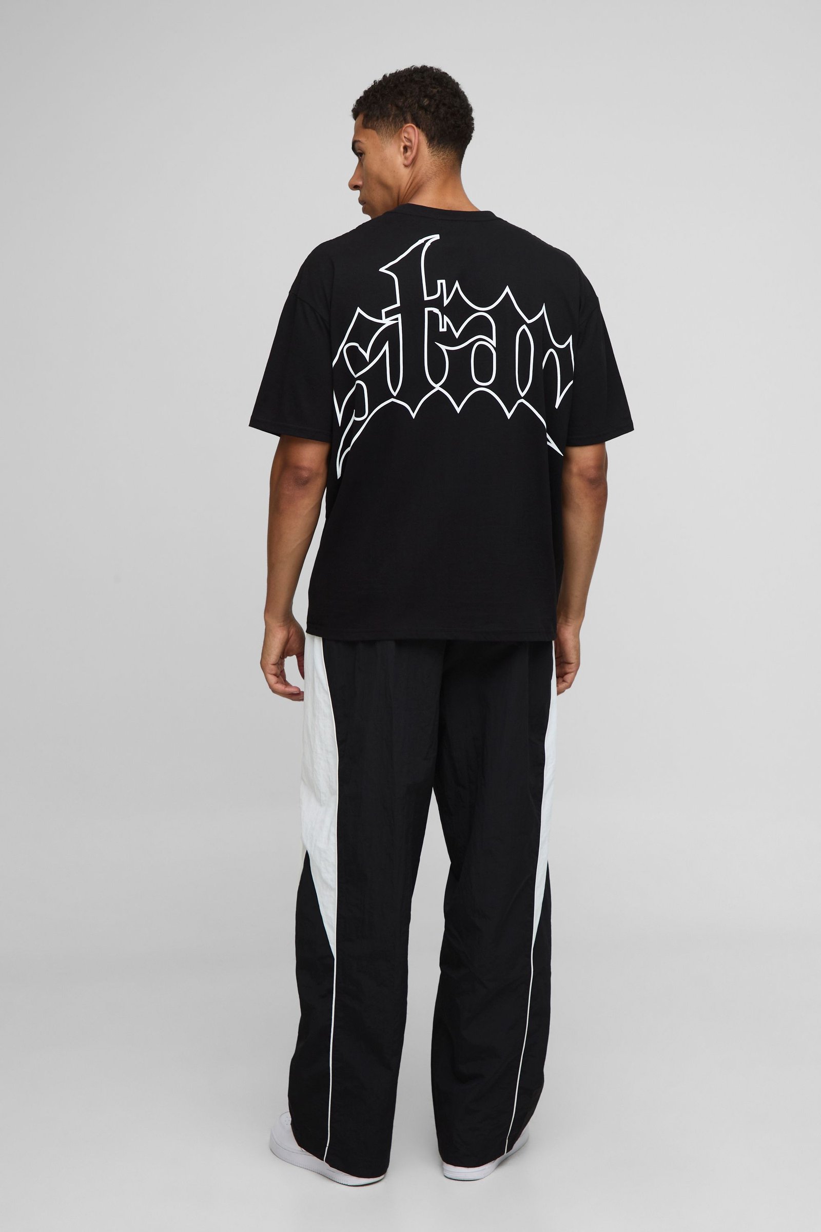 T-shirt k7el oversize b imprimé nejmat