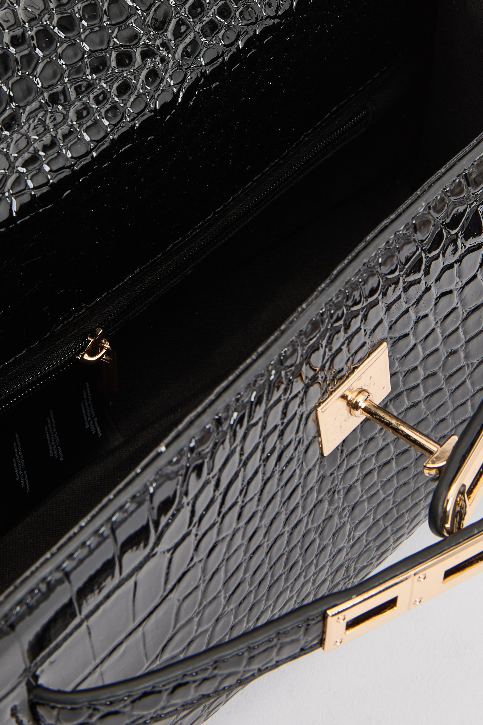 Mini sac dial lktef croco b boucle