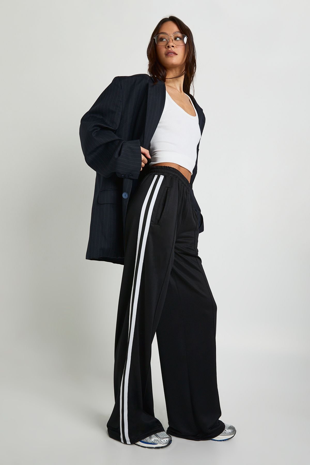 Straight leg knitted joggers - Tall