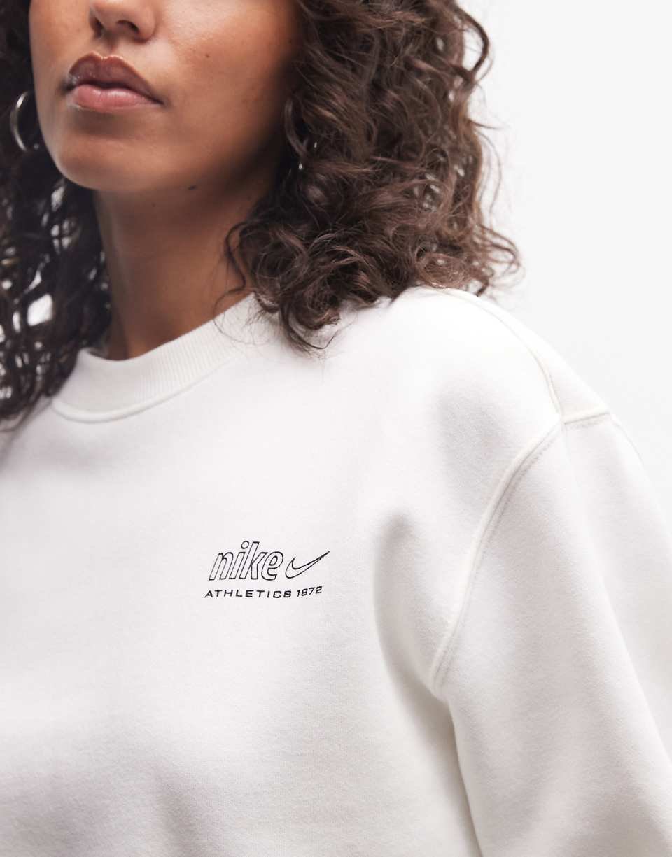 Studio Fleece - Sweat de sport mi-épais - Crème
