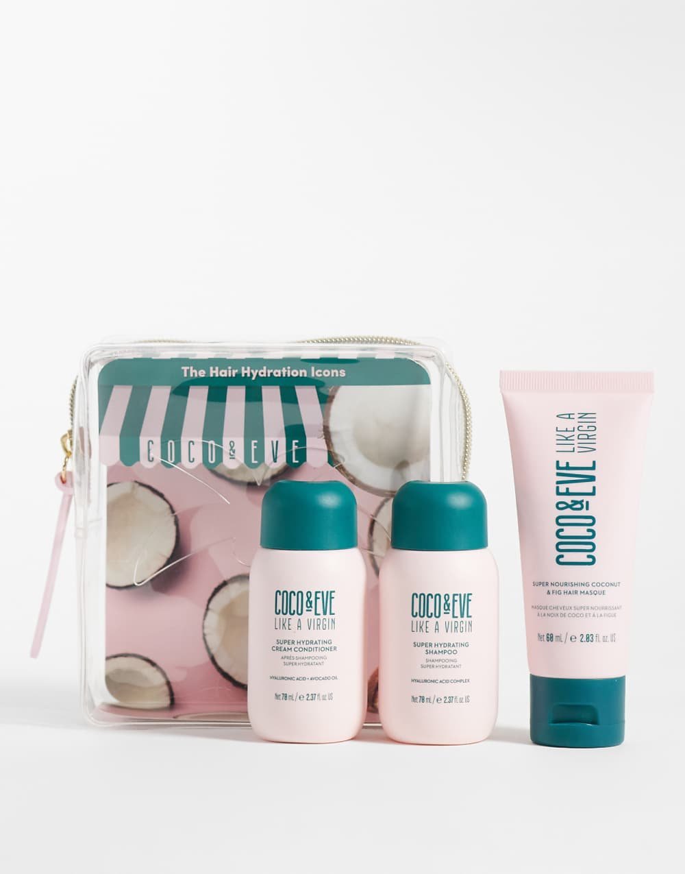 Hair hydration trio - 3 travel-size products
