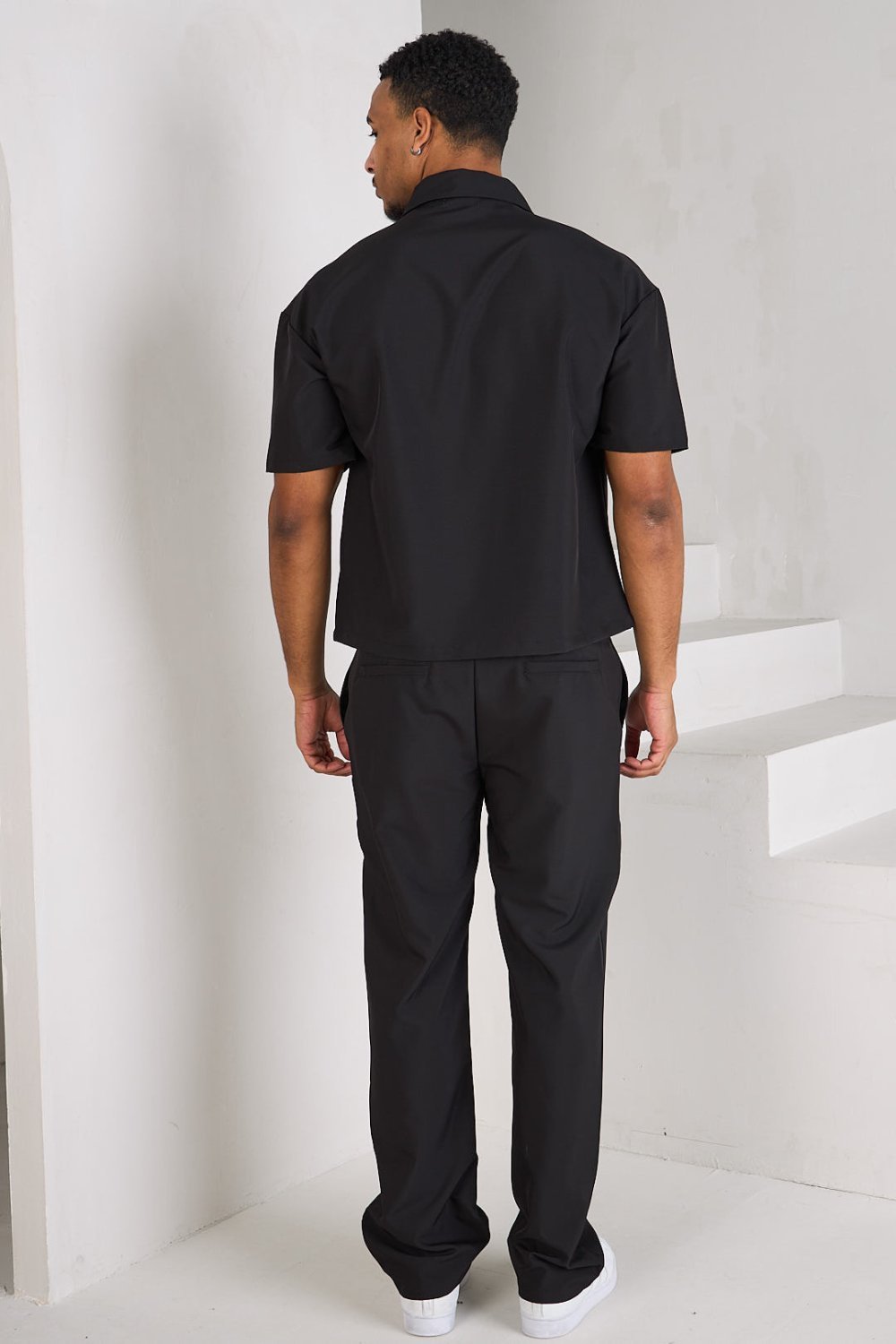 Ensemble veste b zip w pantalon b smta k7el