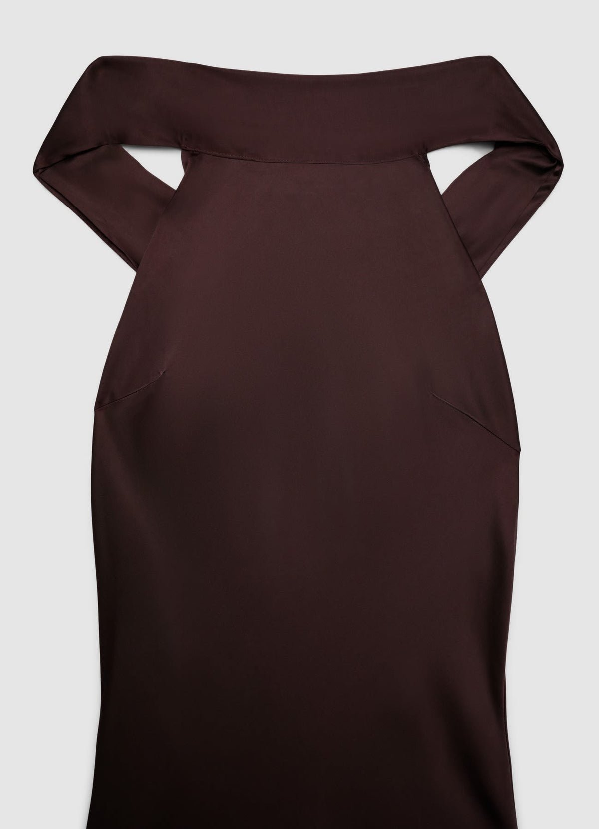 Halter-neck maxi dress with bow