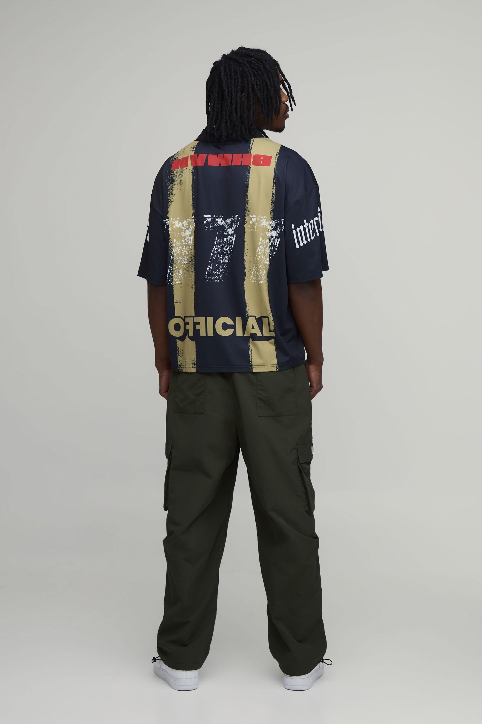 Pantalon Cargo De Jogging Coupe Ballon Avec Ourlet À Cordon De Serrage