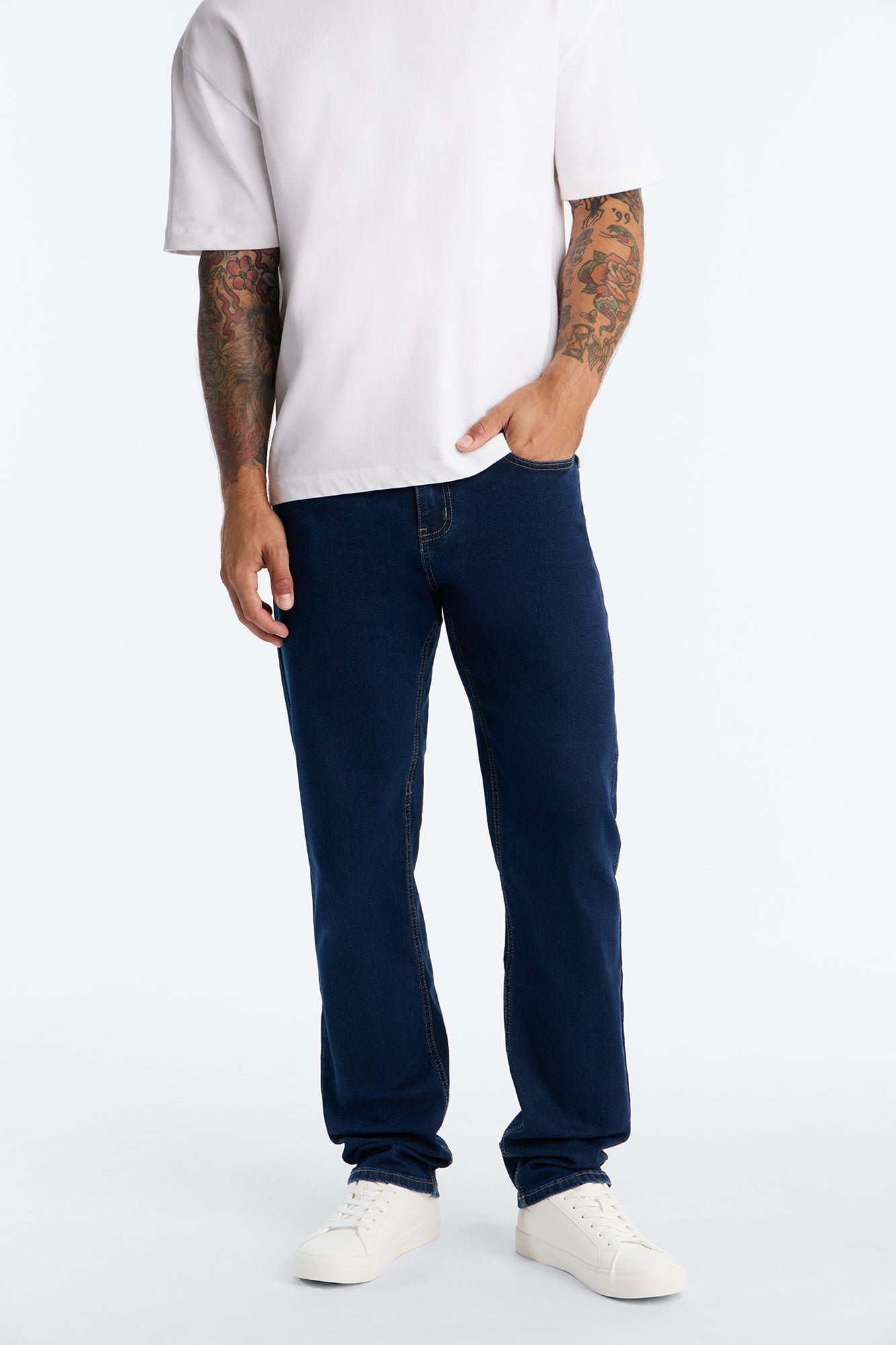Jean skinny délavé ghameq