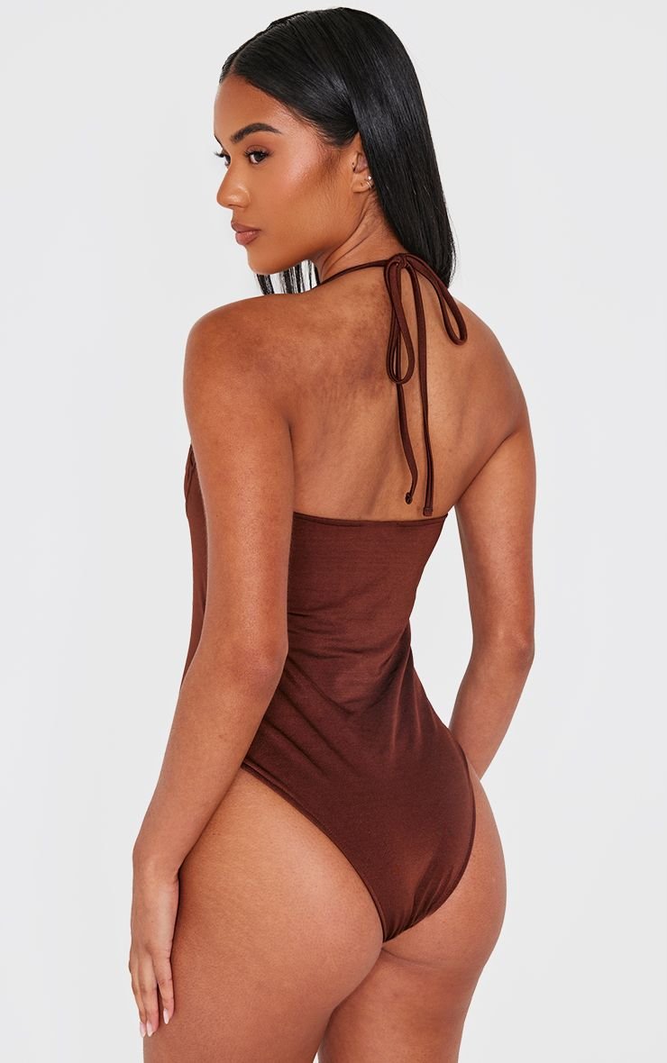 Maillot De Bain À Bonnets Armaturés Et Dentelle