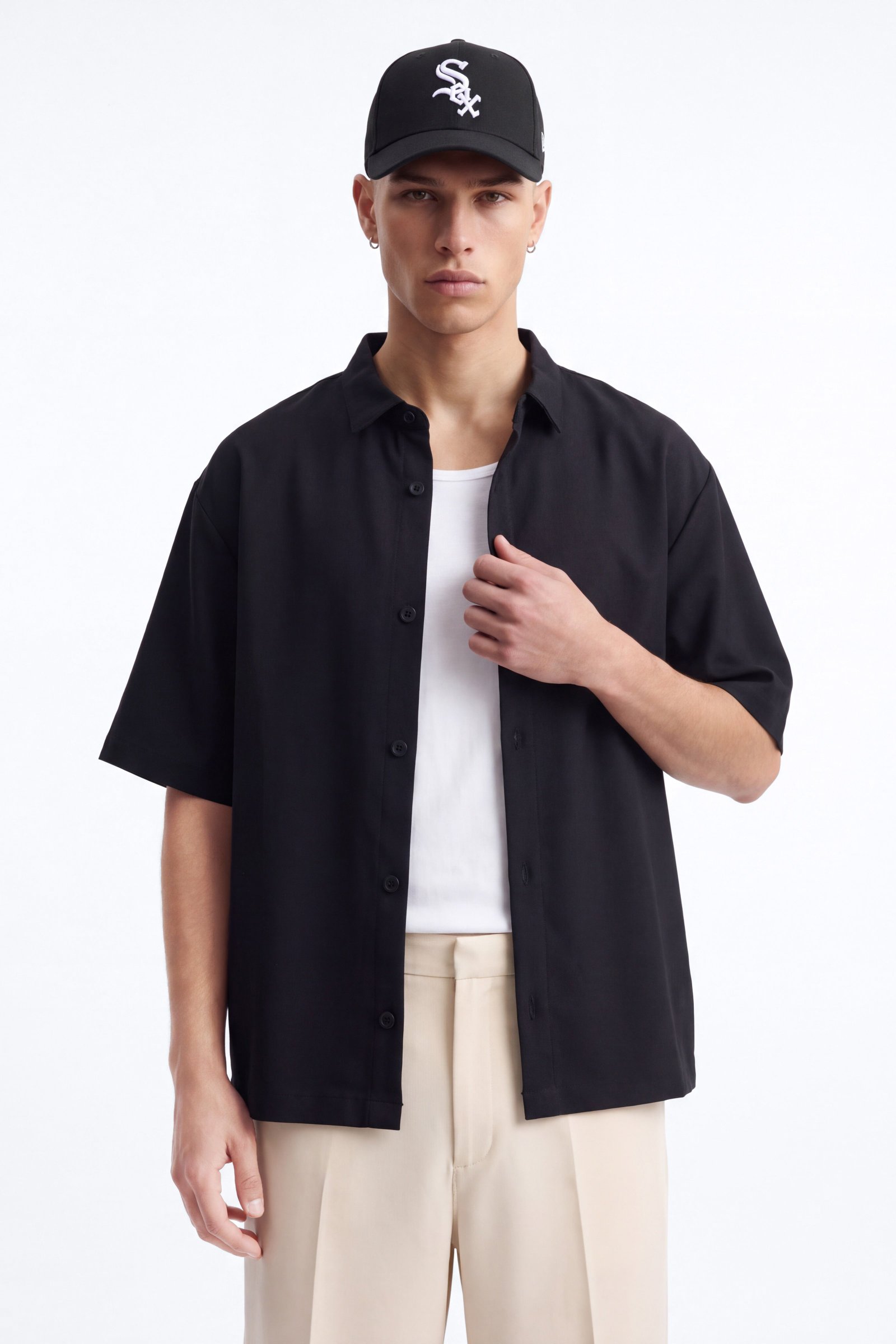 Qamija d twill, coupe wass3a, kmam qsar