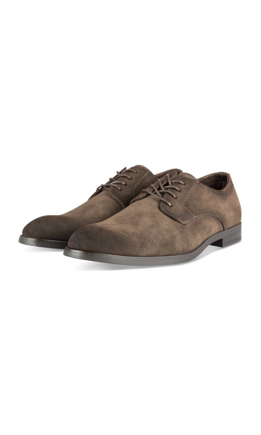 Derbies b7al suédine taupe