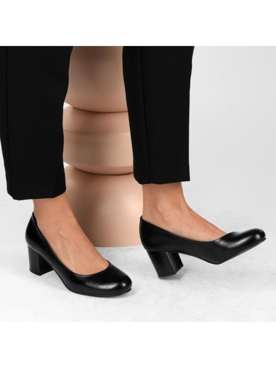 Escarpins talon carré rass mdowwer k7lin