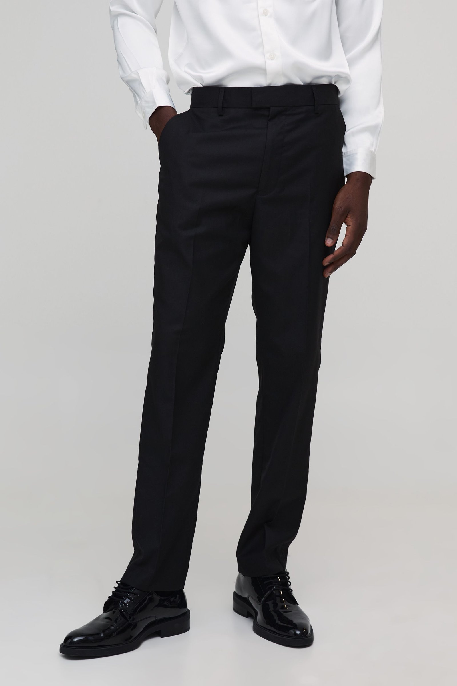 Pantalon de costume coupe décontractée