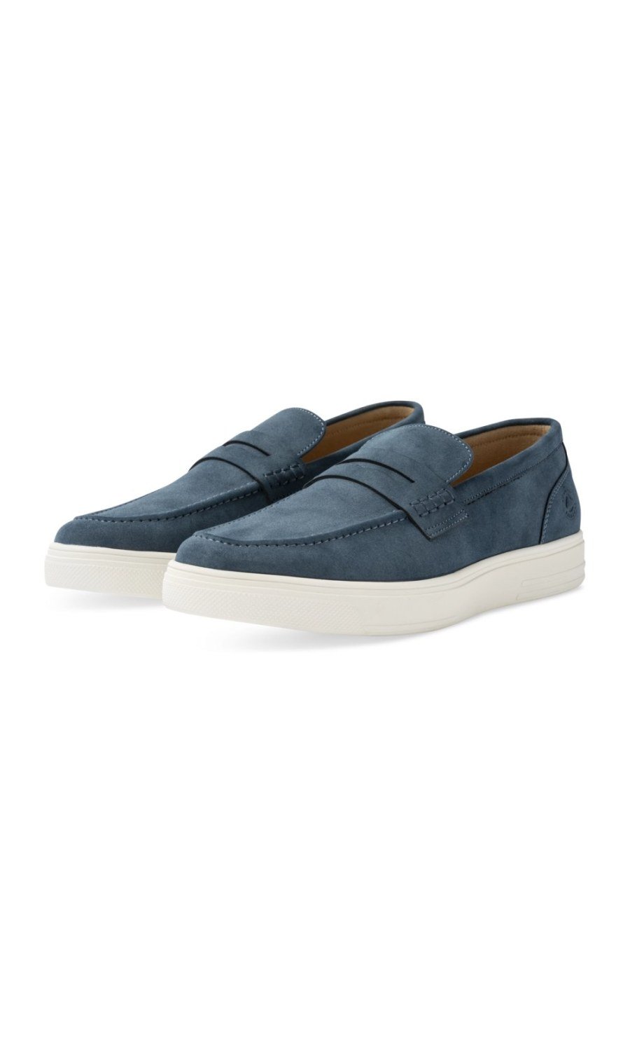 Mocassins b bride w semelle bayda bleu jean