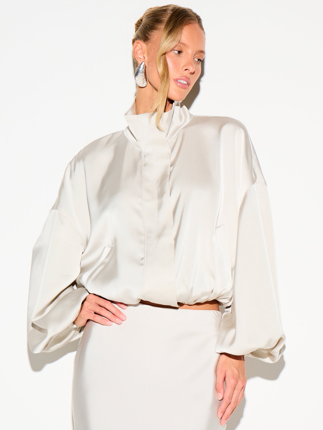 Veste 9sira satan b kmam bouffants
