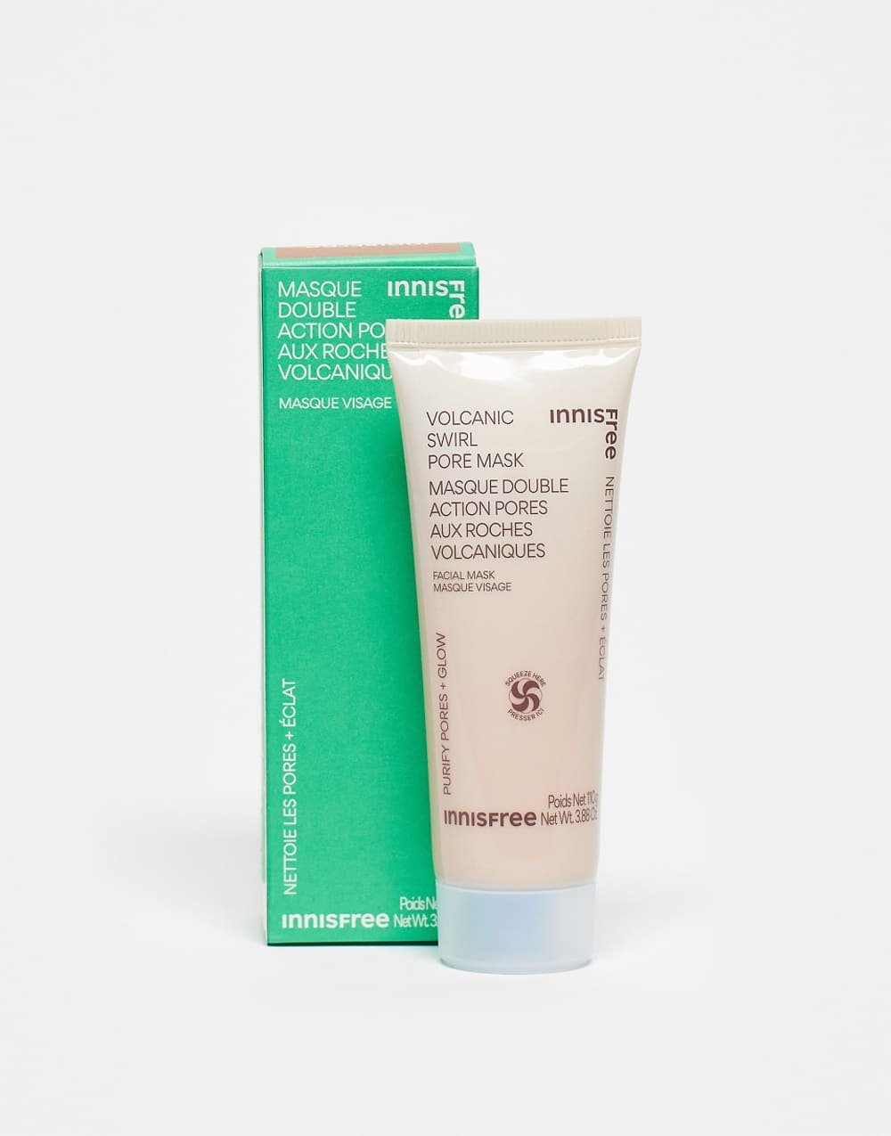 Dual-action pore mask with volcanic rocks - 100 ml