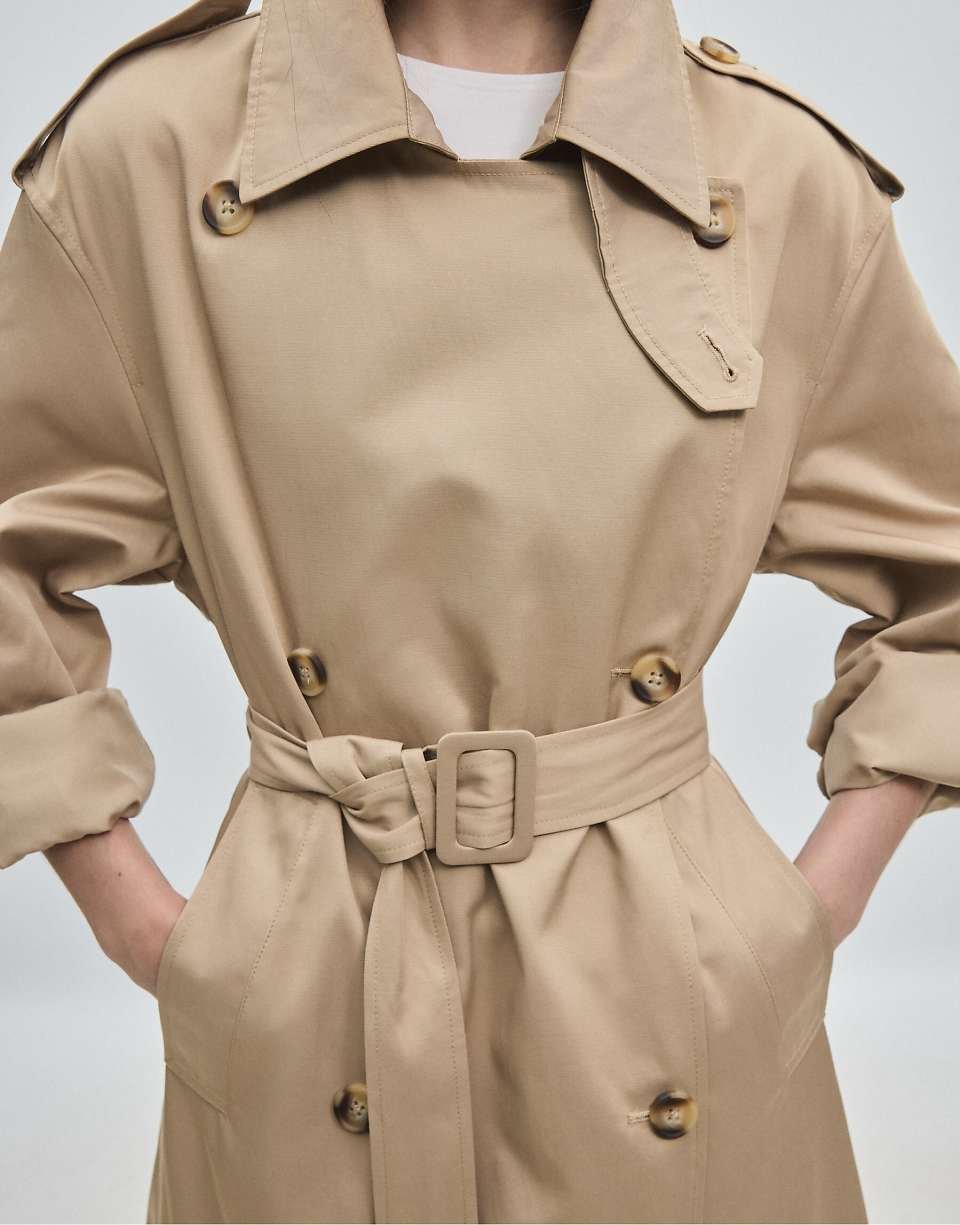 Trench twil basique - Beige