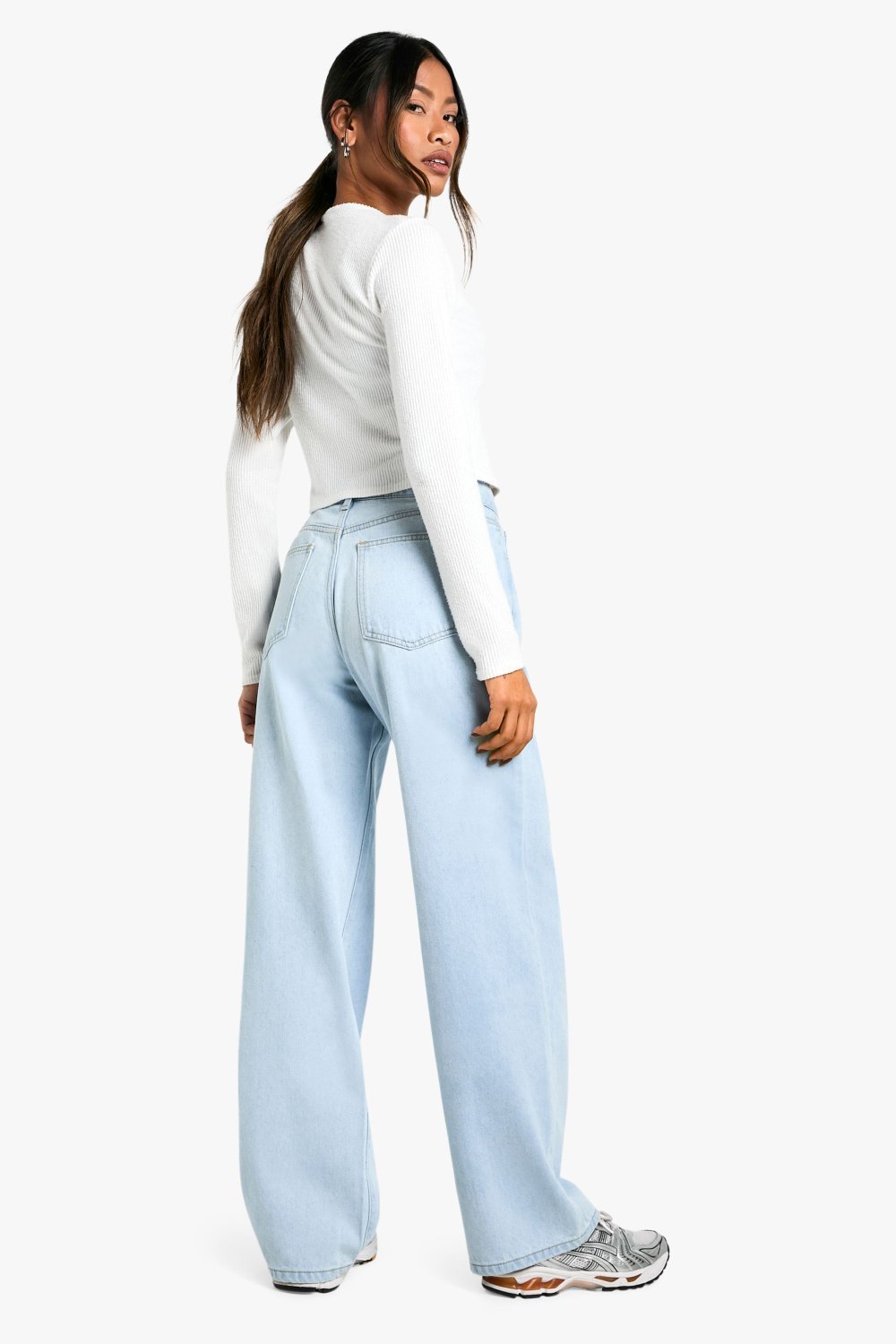 Jean baggy bleu très clair