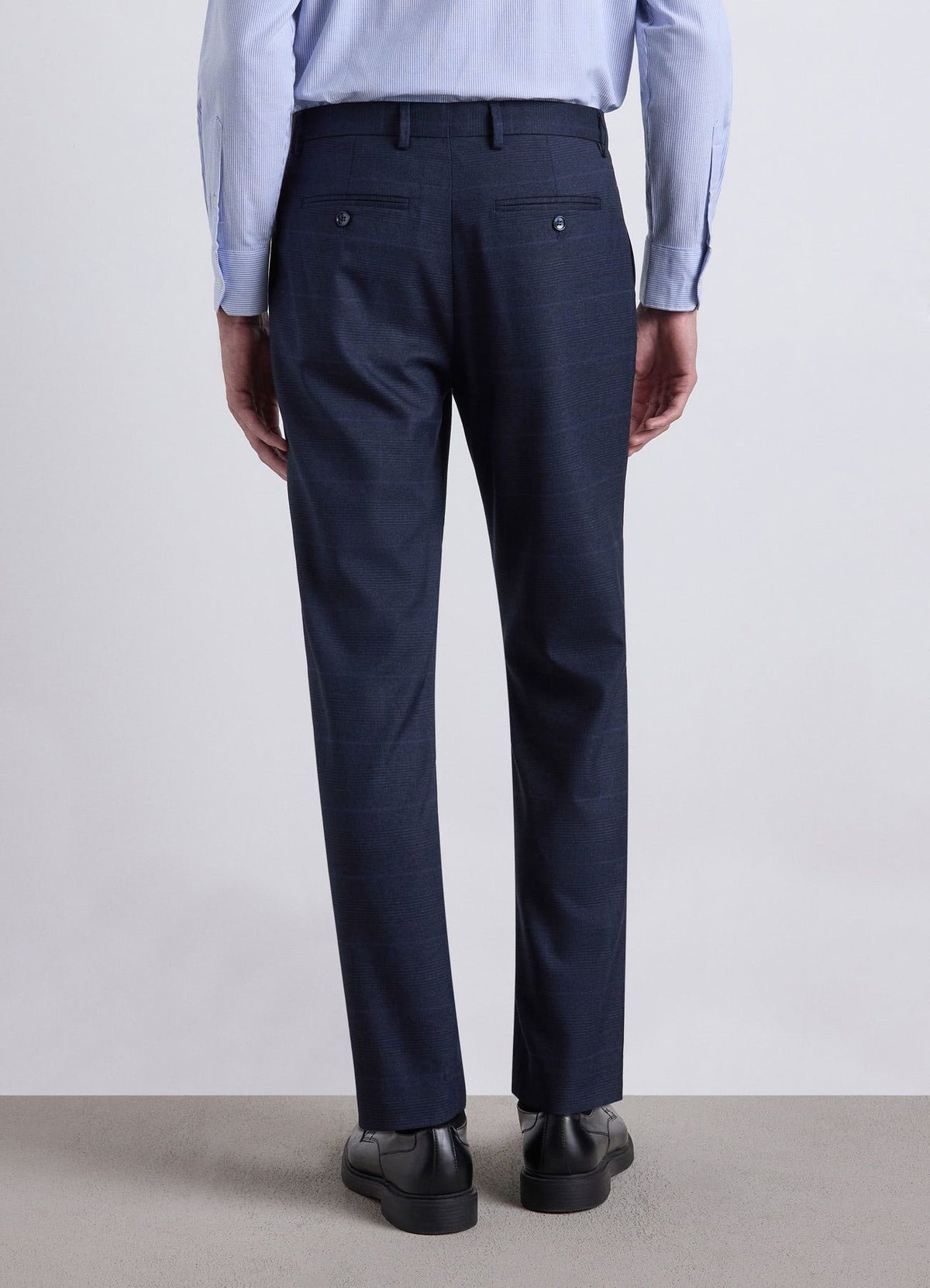 Smart checked trousers