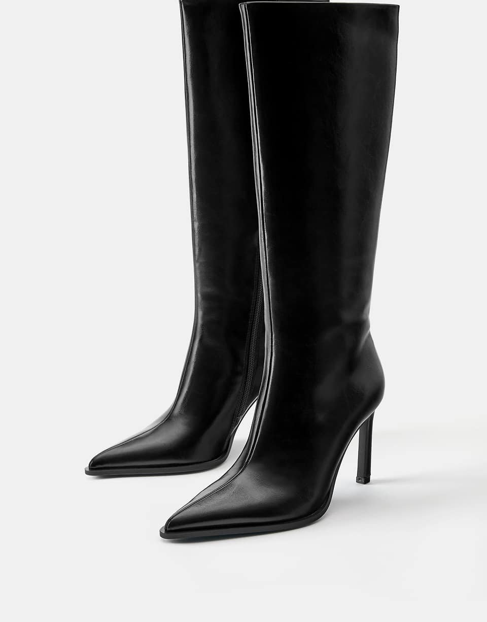 Bottes à talon haut - Noir