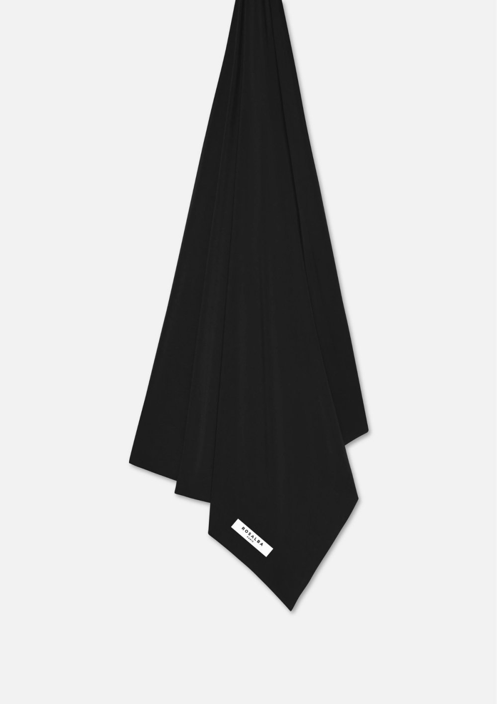 Bamboo jersey hijab - Black