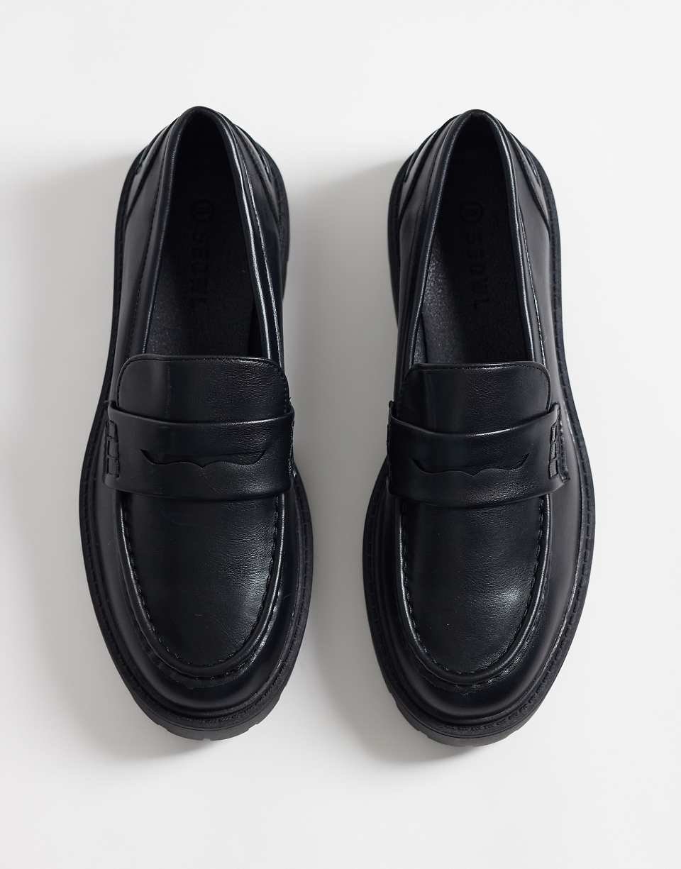 Kinder - Mocassins chunky, lon k7al