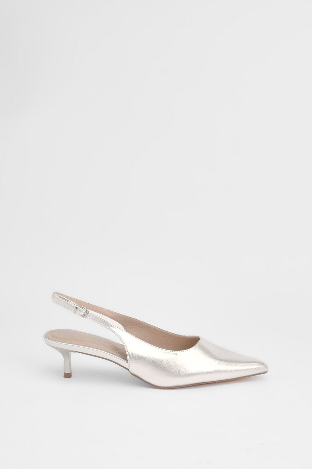 Escarpins métallisés b bride mn lor w talon sghir