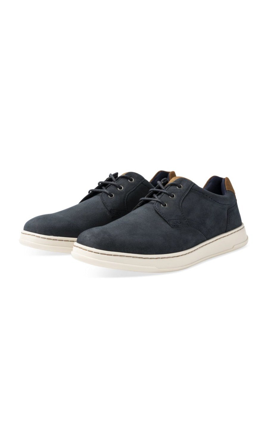 Derbies sport aspect suédine bleu marine
