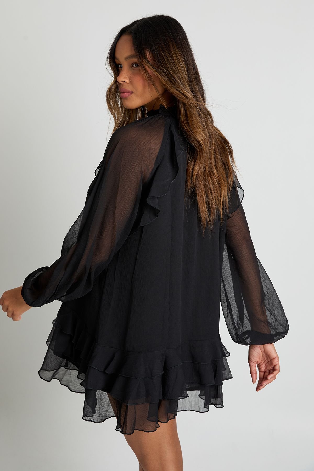 Roba mousseline smockée b volants