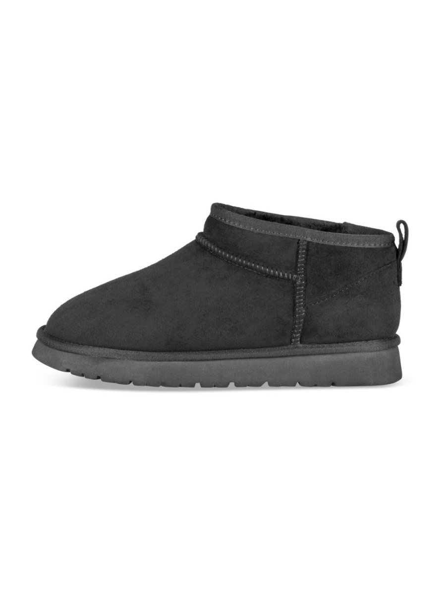 Boots ultra-courtes semelle épaisse noires
