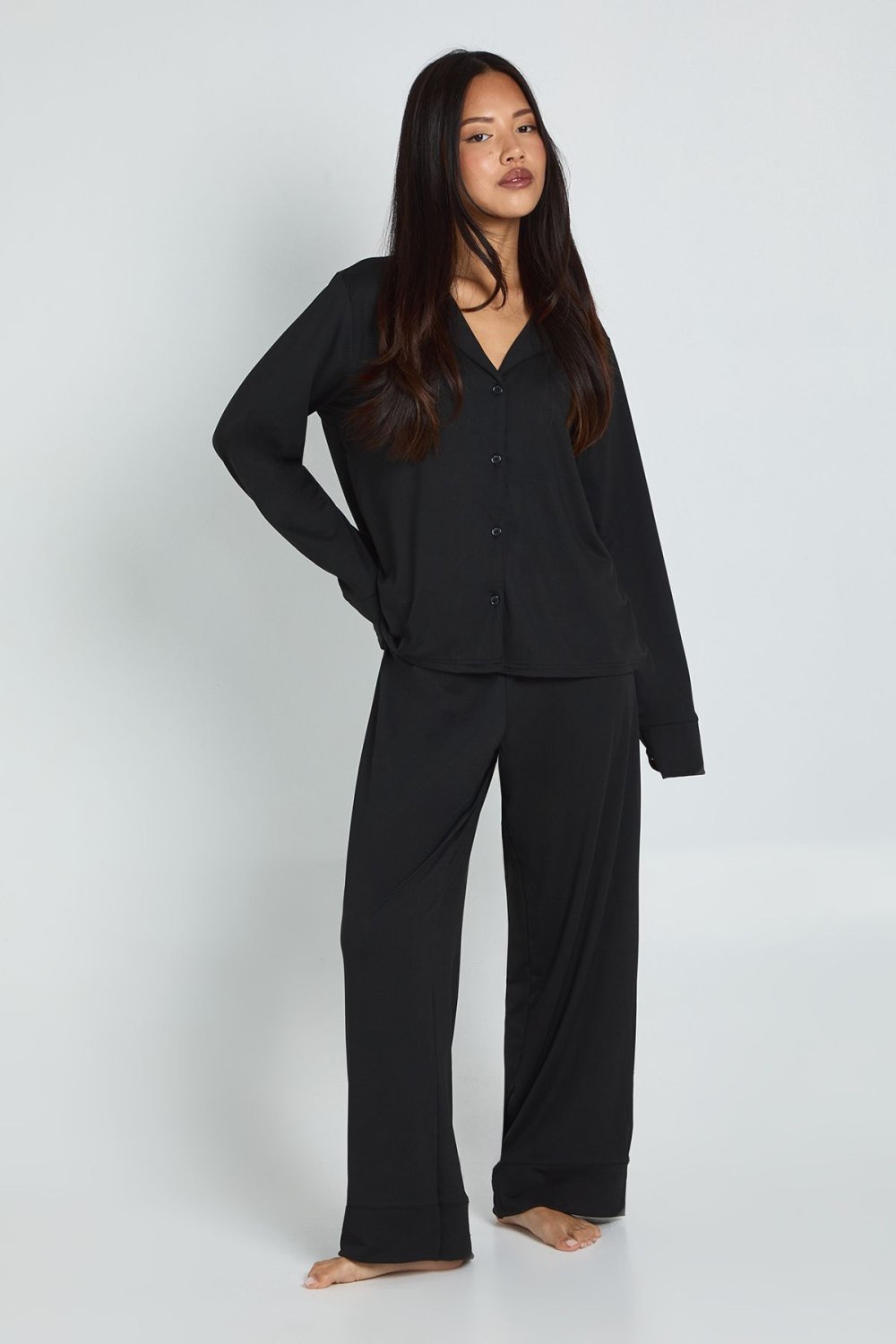 Pyjama chemise w sarwal rteb k7el - Petite