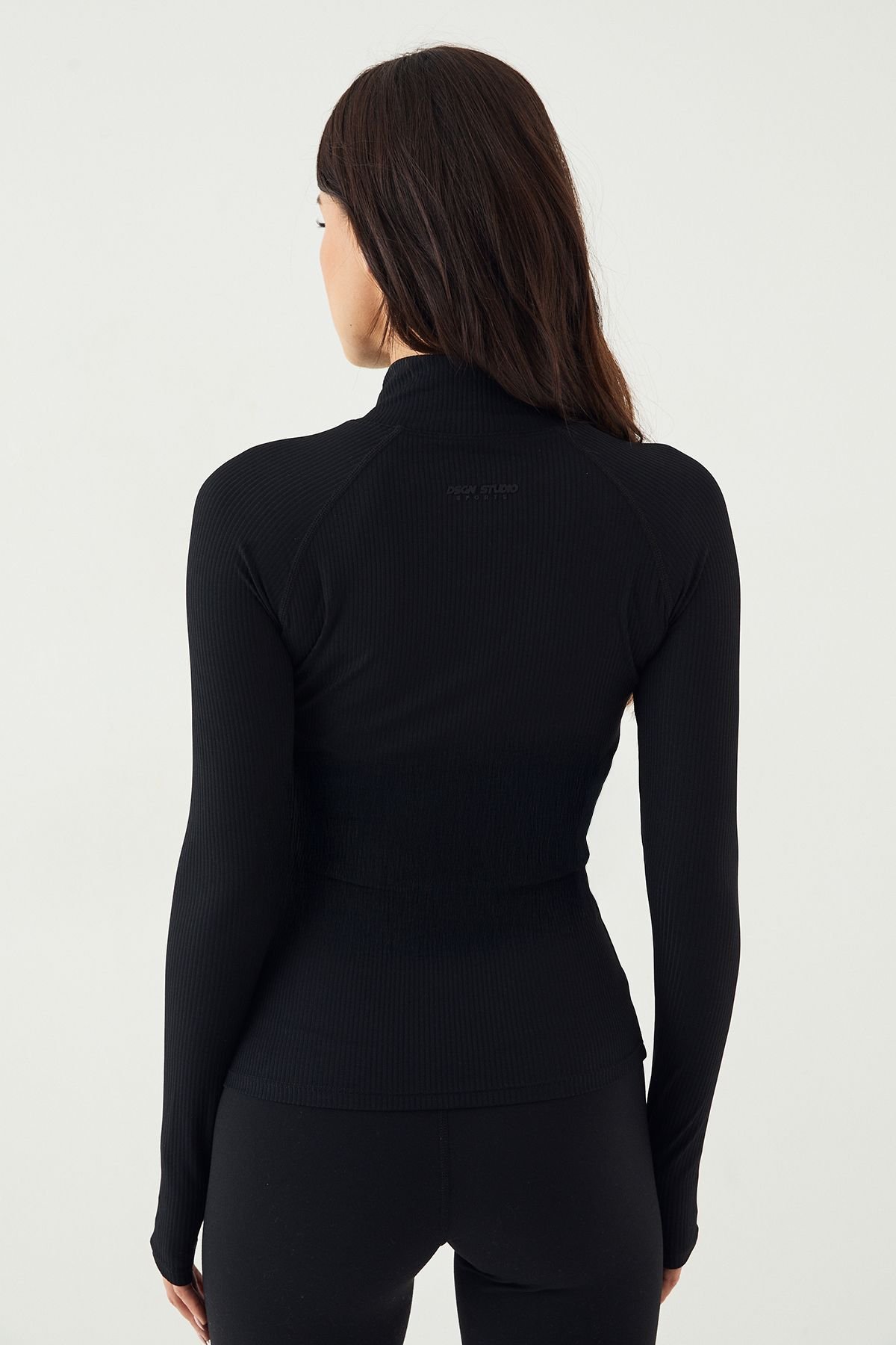 Veste sport b coutures côtelées