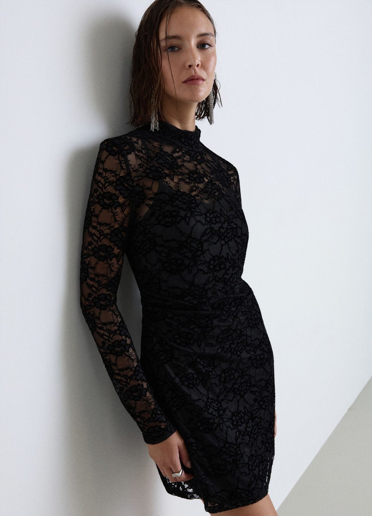 Robe 9sira dentelle col 3ali