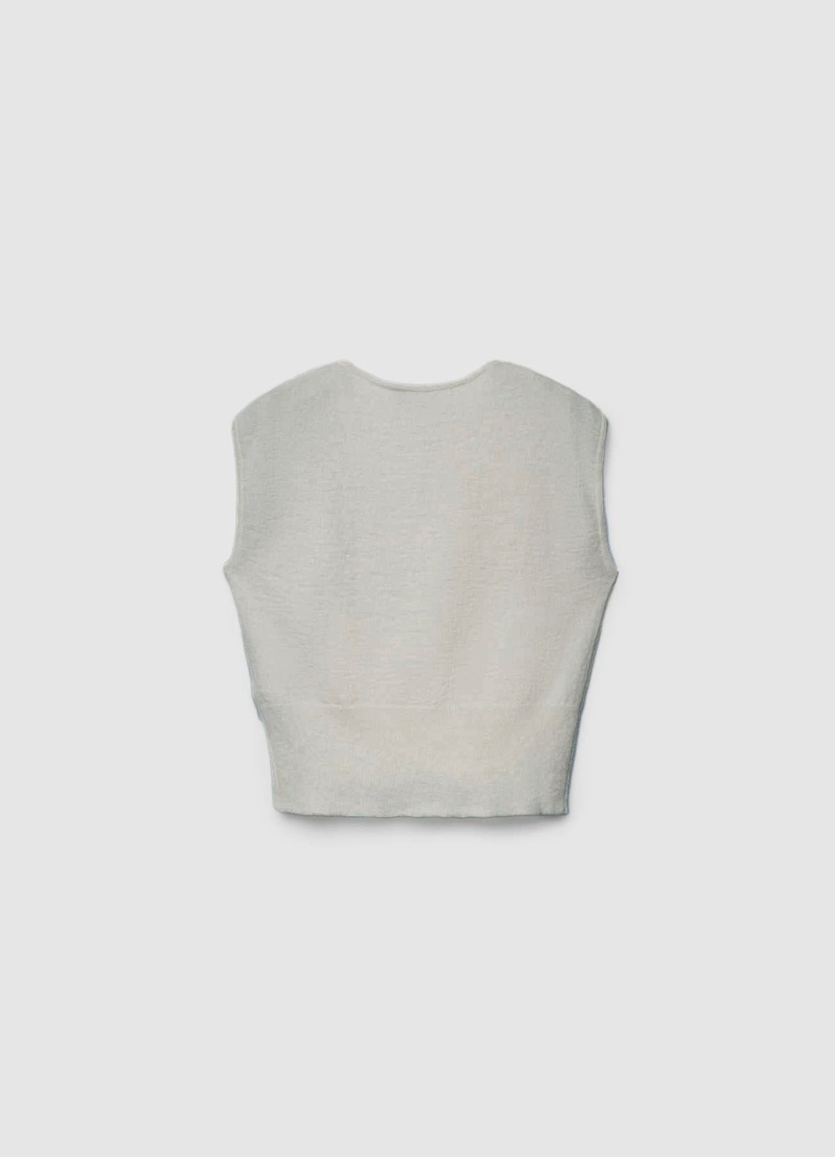 Pull sans manches à anneau