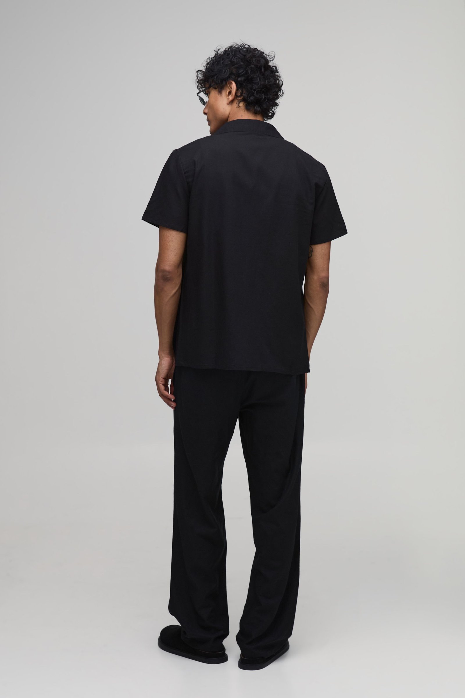 Chemise kmam 9sar mélange lin