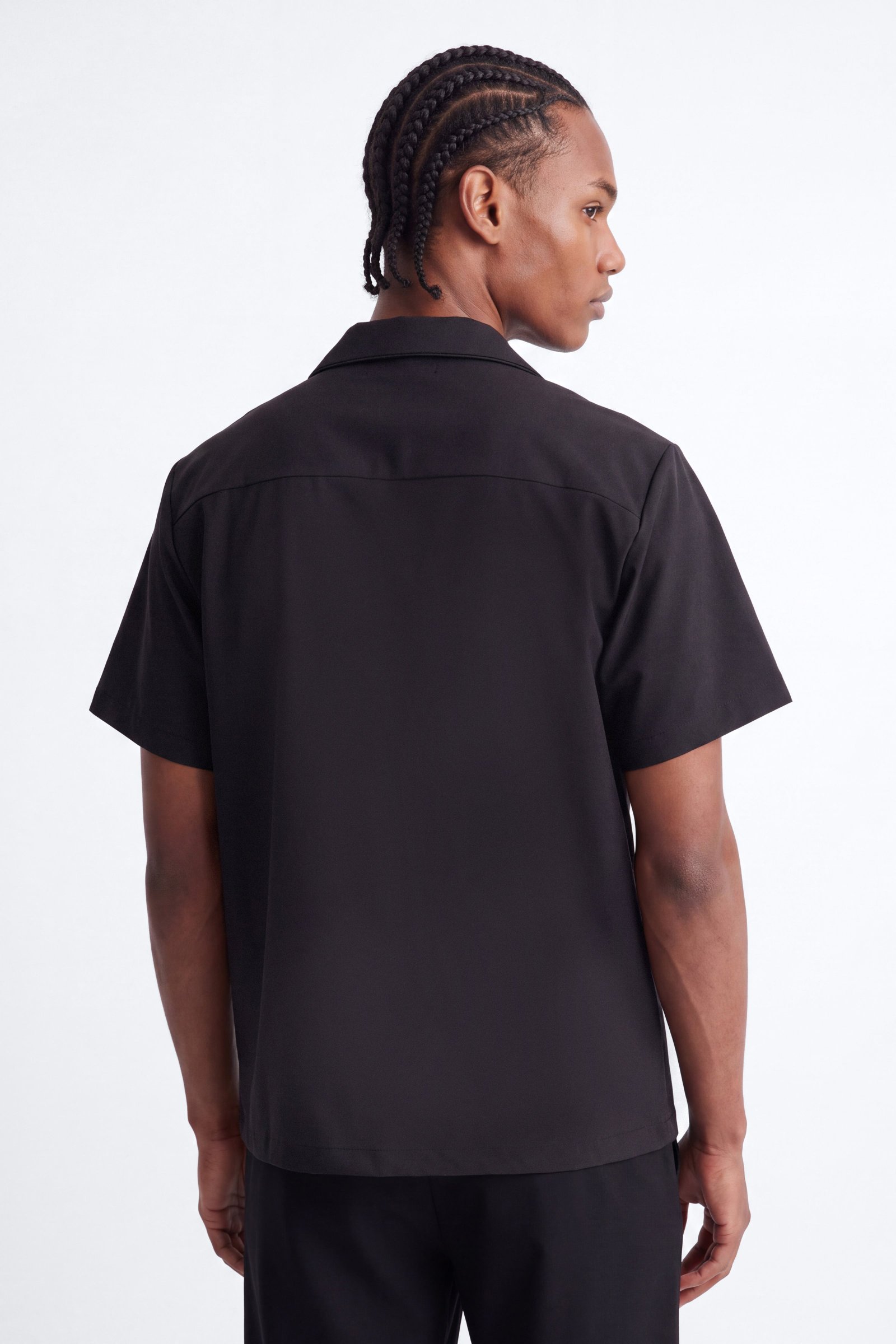 Chemise boxy col cubain b kmam qsar