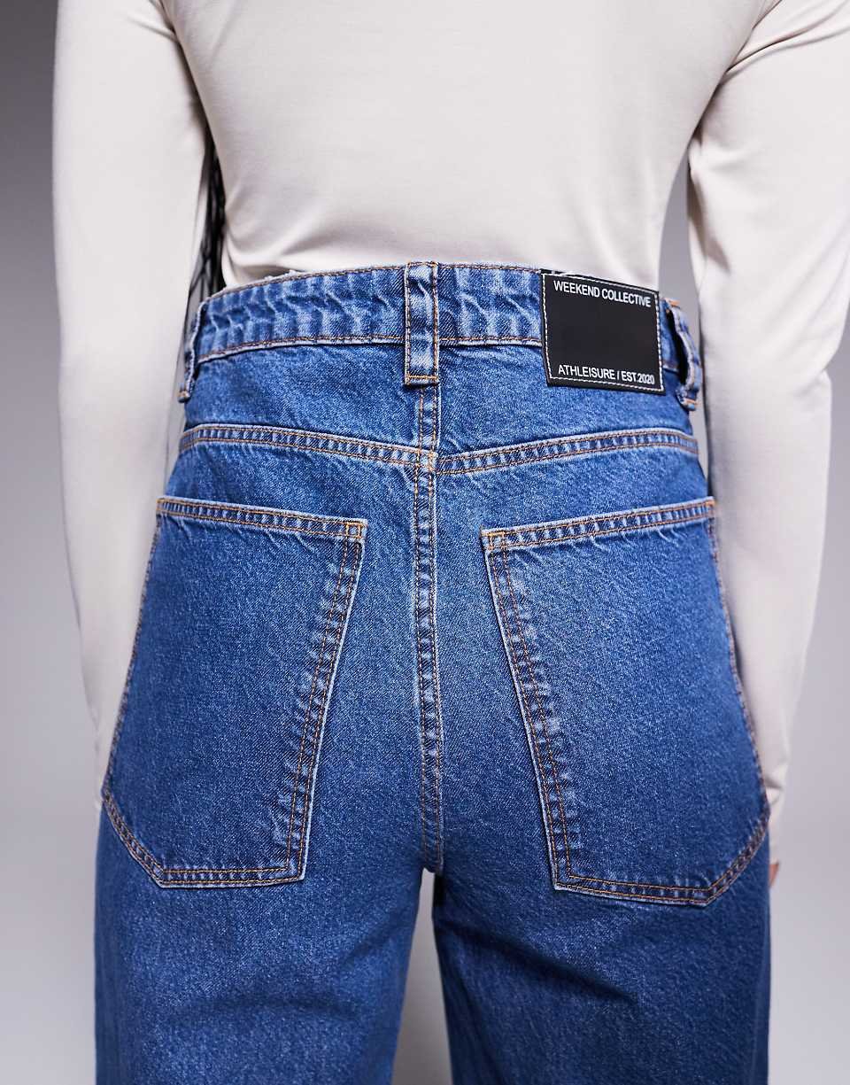 Jean baggy large - Zre9 moyen délavé