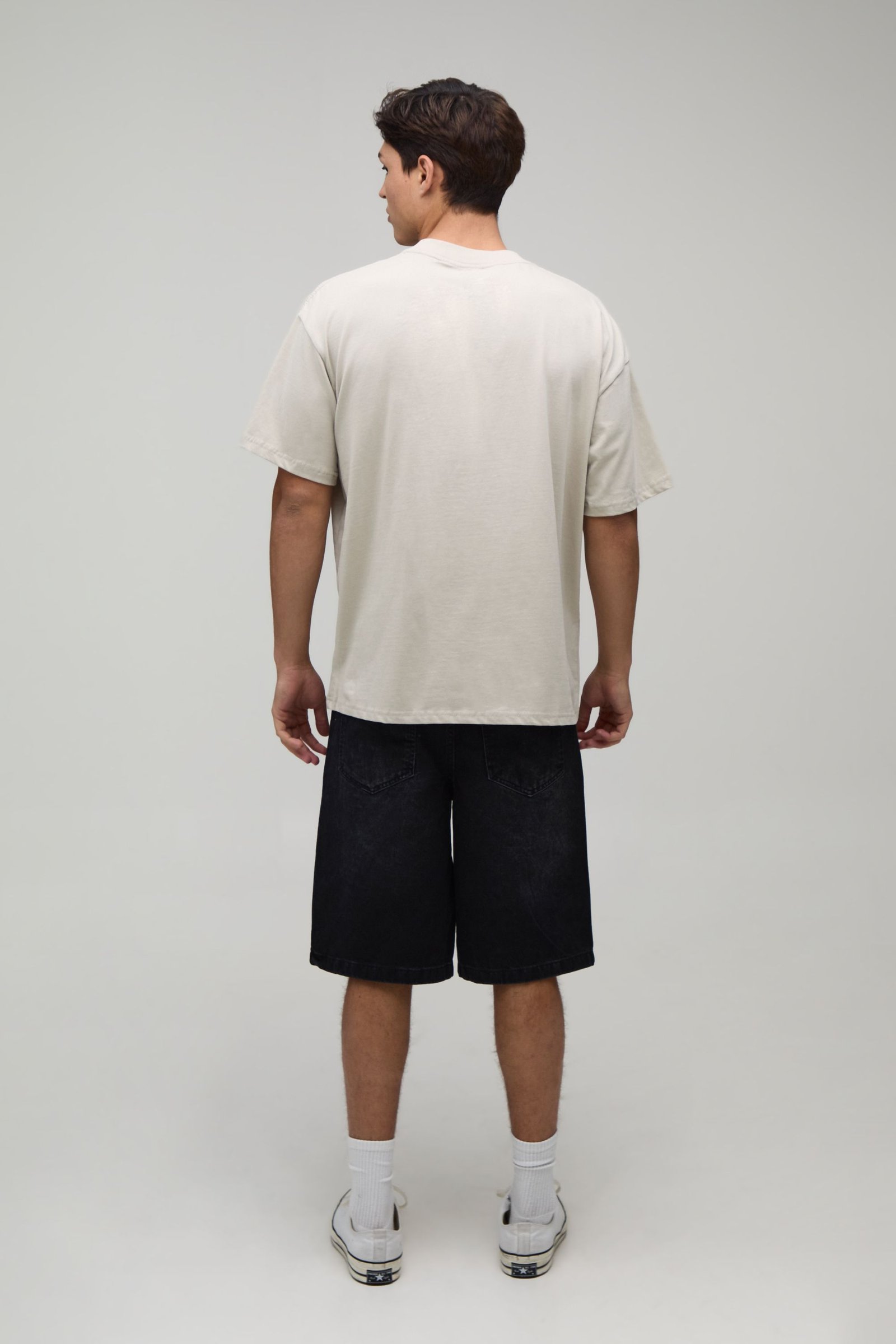 T-shirt oversize b imprimé sous licence dyal pinte Guinness