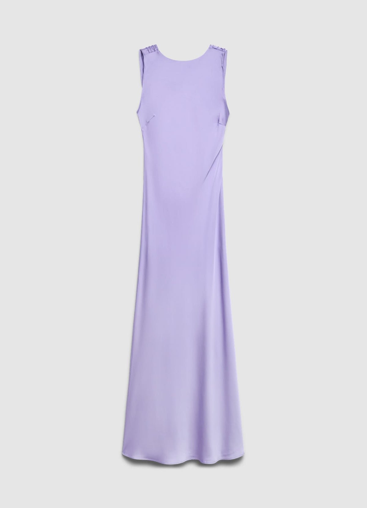 Open-back maxi dress with large bow