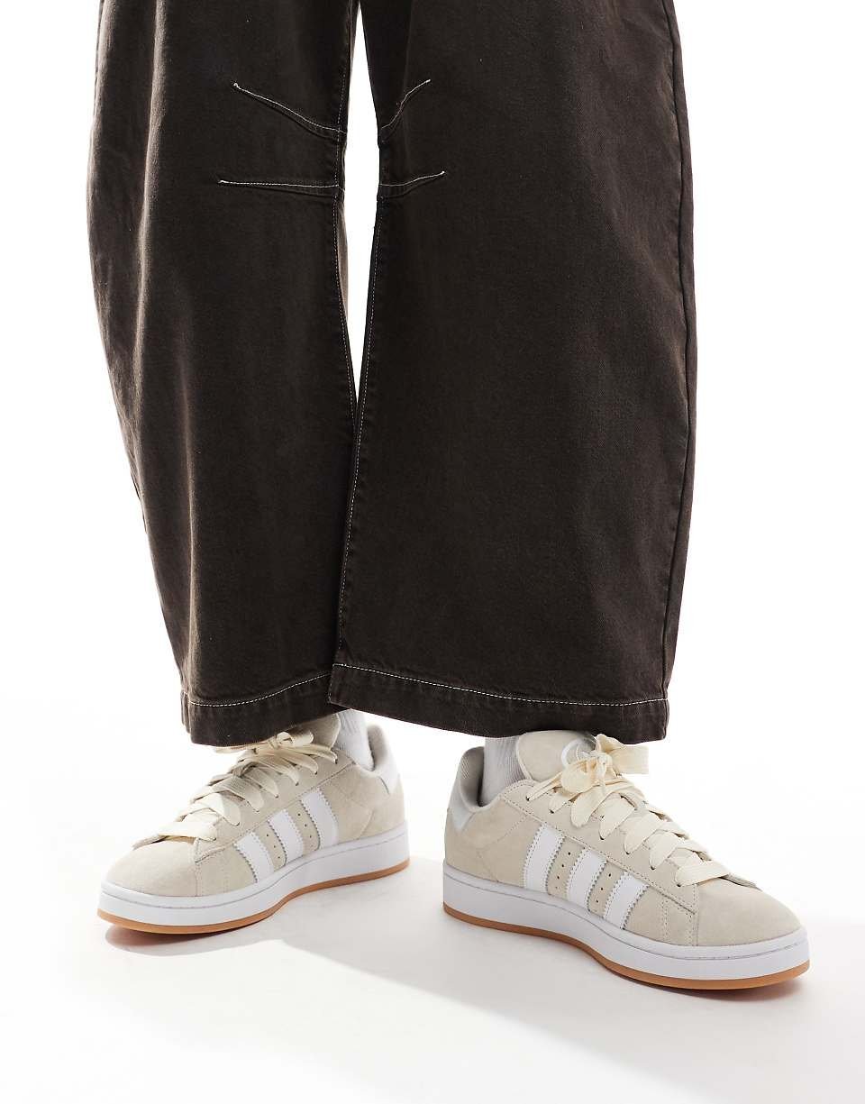 Campus trainers in off-white