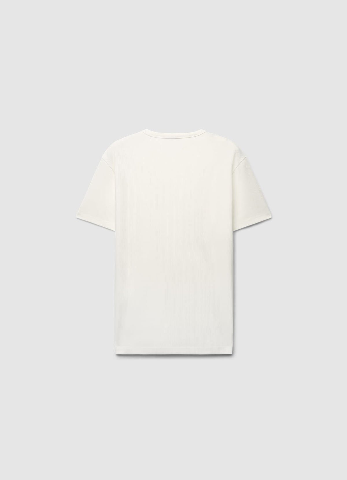 Ribbed henley T-shirt
