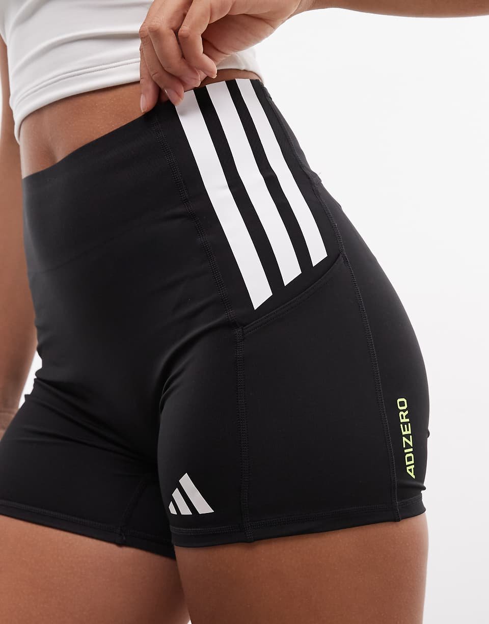 شورت ضيق Adizero - أسود