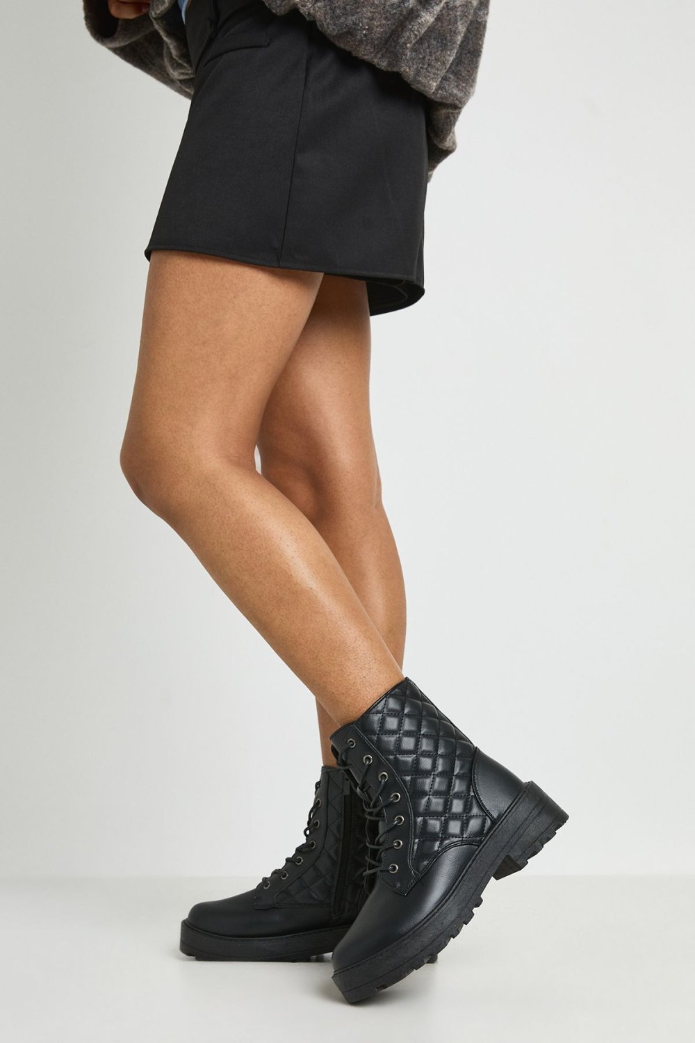 Bottines style randonnée k7el - Pied large