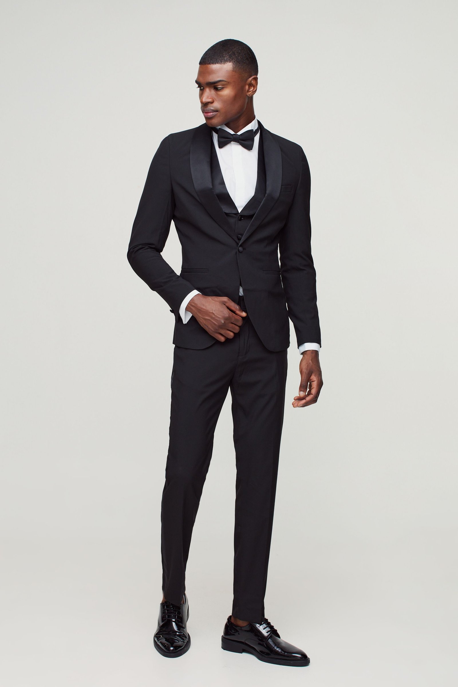 Jakita smoking skinny simple boutonnage