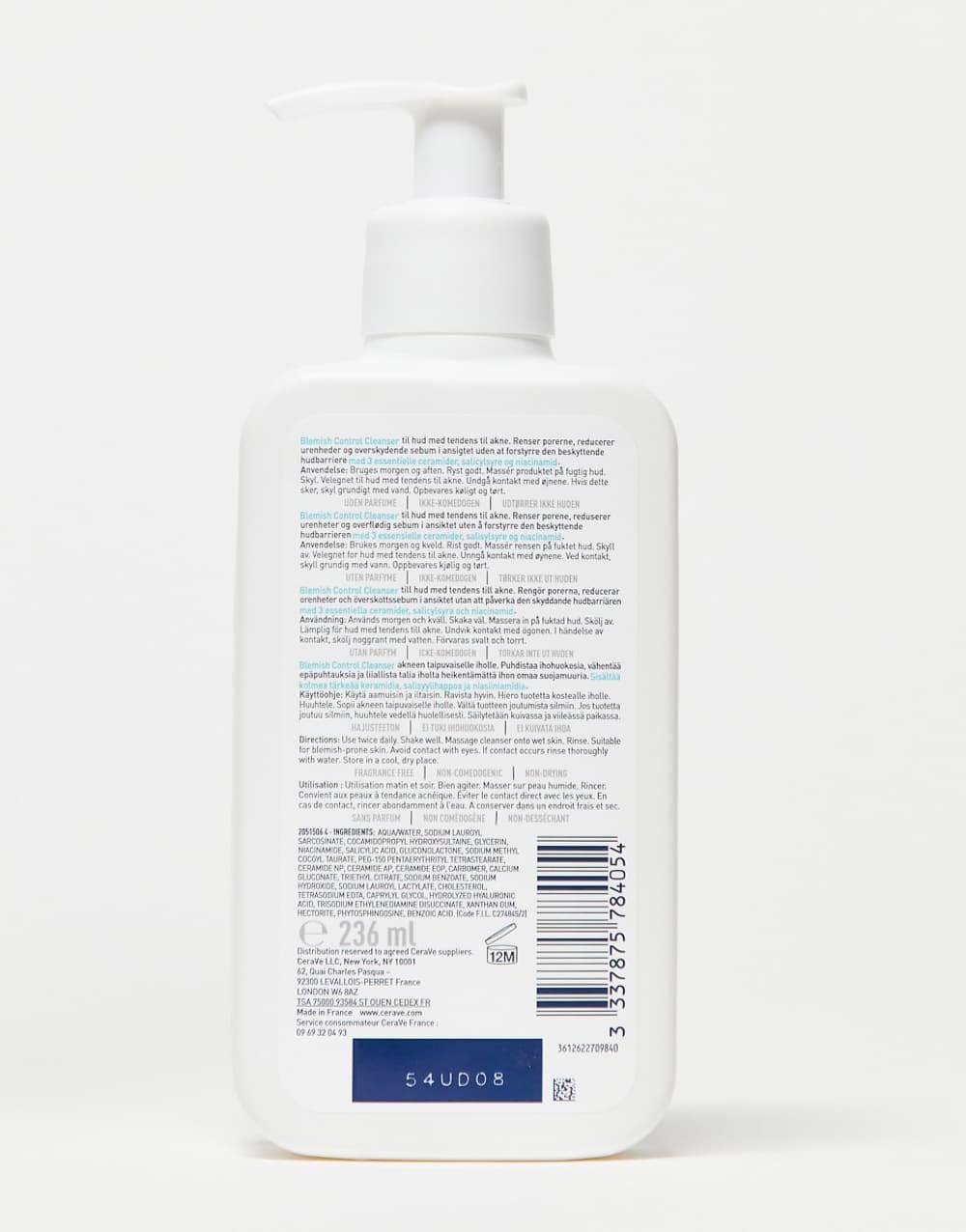 Blemish Control face cleanser 2% BHA - 236 ml