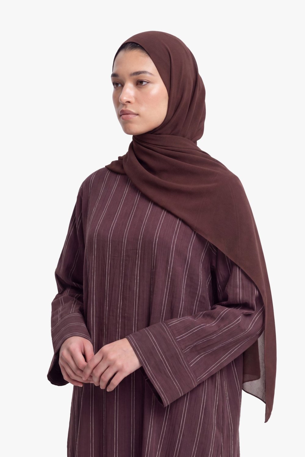 Abaya kimono coton mkhtta - 9ehwi